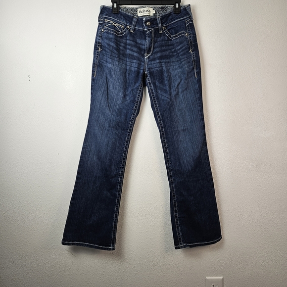 ARIAT R.E.A.L Denim  Whipstich Jeans Size 31R - Picture 1 of 8